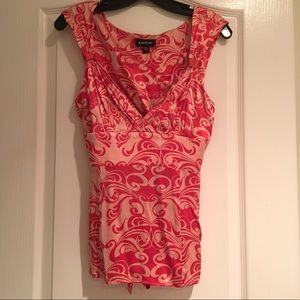 *DONATED* Bebe | tank with ribbon tie MEDIUM